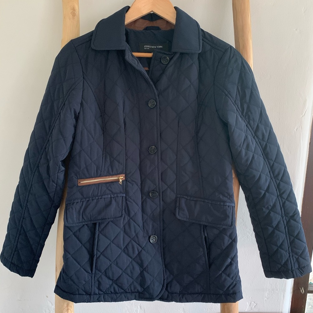 Jones New York quilted coat